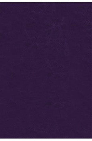 Biblia RVR 1977 Referencia Thompson Piel Morado con Índice