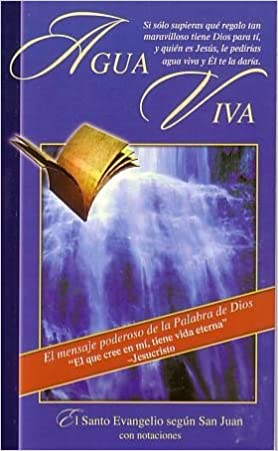 Caja de Evangelios de Juan Agua Viva 100/piezas