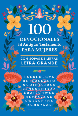 Image of 100 Devocionales del Antiguo Testamento para Mujeres con Sopa de Letras