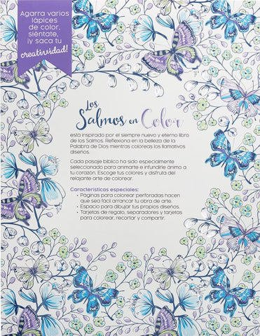 Image of LIBRO PARA COLOREAR LOS SALMOS EN COLOR