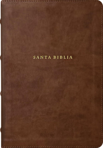 Image of Biblia NTV Ministro Letra Grande Filament Símil Piel Café