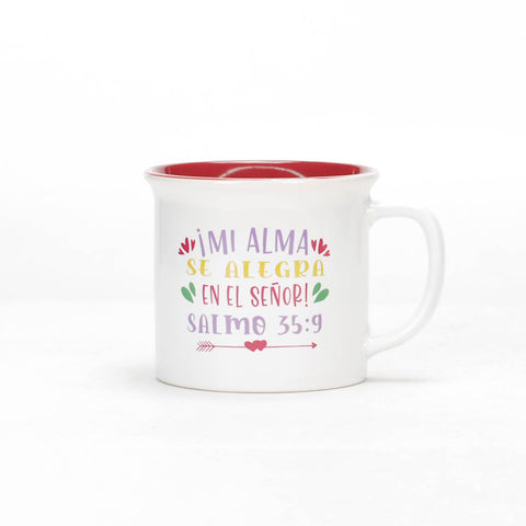 Image of Taza 13 OZ Colección Delicia Mi alma se Alegra
