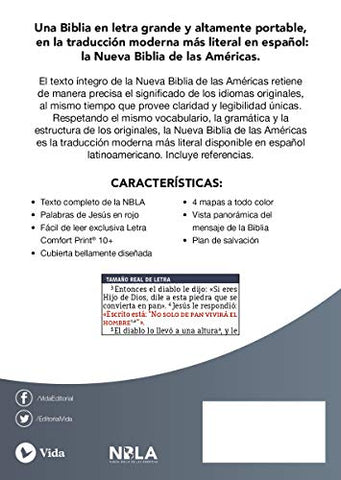 Image of Biblia NBLA Ultrafina Letra Grande Azul