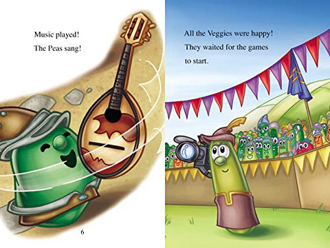 Image of KNIGHTS, VIKINGS, AND A BATTLE OF THE BANDS (I CAN READ! / BIG IDEA BOOKS / VEGGIETALES)