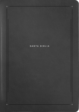 Image of Biblia NTV de Estudio del Diario Vivir  Símil Piel Negro Letra Roja