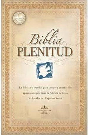 Biblia RVR 1960 de Estudio Plenitud Piel Negra con Índice