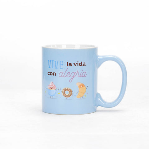 Image of Taza 12 OZ Colección Comparte Vive con Alegría