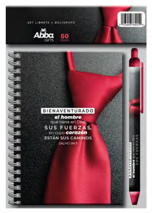 Pack Libreta Anillas con Bolígrafo