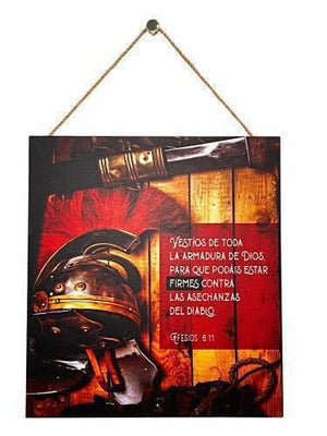 Cuadro Decorativo Mdf 30.5X27.5 Cm, con Cordel. Armadura