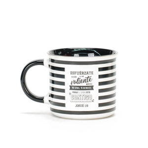 Taza 18 OZ Colección Valiente Esfuérzate y sé Valiente