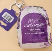 Llavero Mochila Monedero Mujer Virtuosa