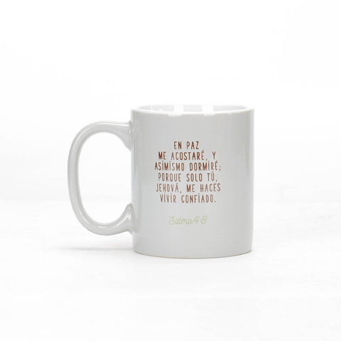 Image of Taza 12 OZ Colección Comparte Con Dios Puedes Descansar