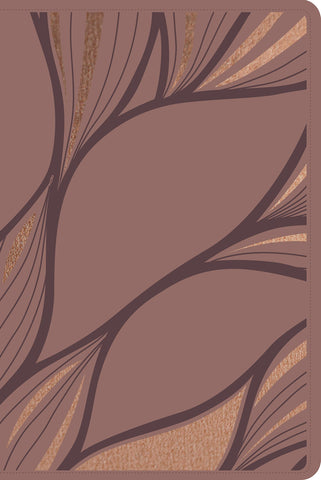 Image of Biblia NTV Letra Grande Tamaño Personal Rosado Metálico Símil Piel