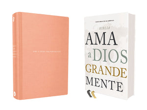 Biblia NBLA Ama a Dios Grandemente Tapa Dura Interior a Cuatro Colores