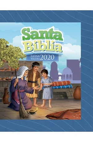 Biblia RVR 2020 para Niños Azul Tapa Dura