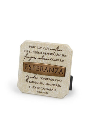 Placa de Escritorio - Esperanza